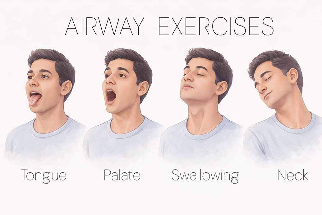 throat exercises for snoring and sleep apnoea
