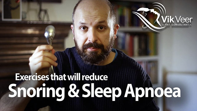 Prof Vik Veer updates his video on snoring exercises